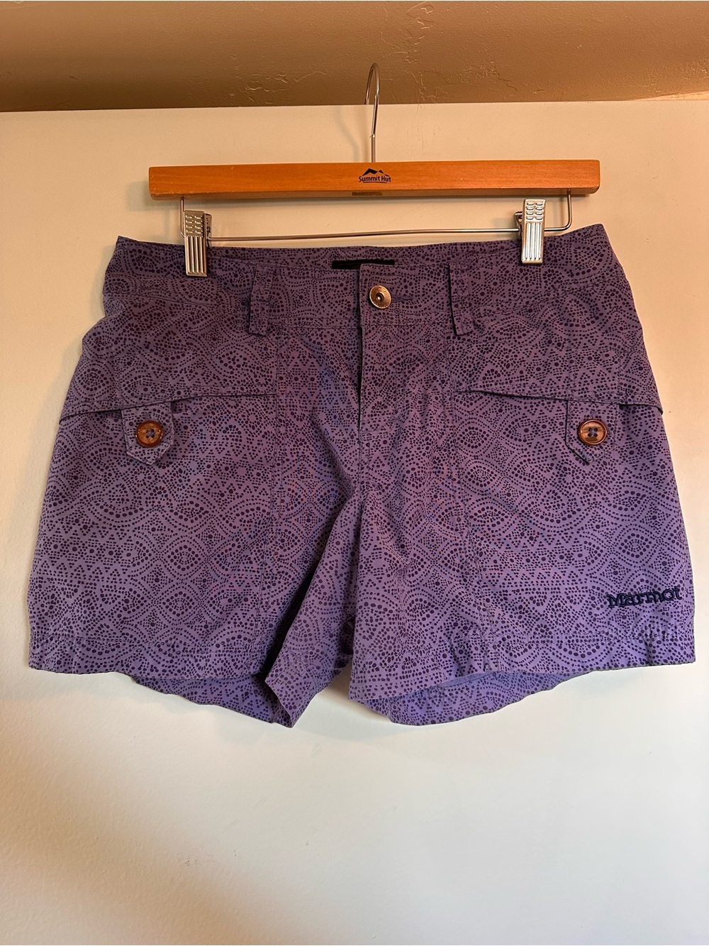 Marmot Purple/Blue Ginny Outdoor Shorts